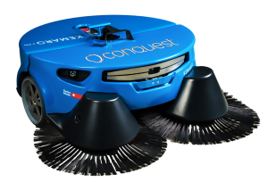 CONQUEST_HDA-K900_INDUSTRIAL FLOOR CLEANING ROBOT SWEEPER - Conquest Conquest robotic floor cleaner. Kemaro HDA- K900 robotic sweeperConquest robotic floor cleaner. Kemaro HDA- K900 robotic sweeper
