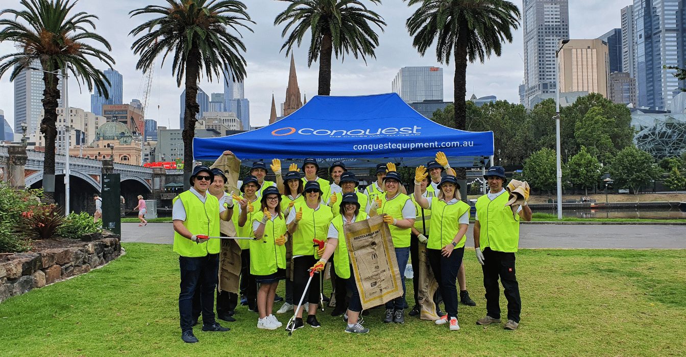 Clean Up Australia Day 2025 with Conquest Equipment Group