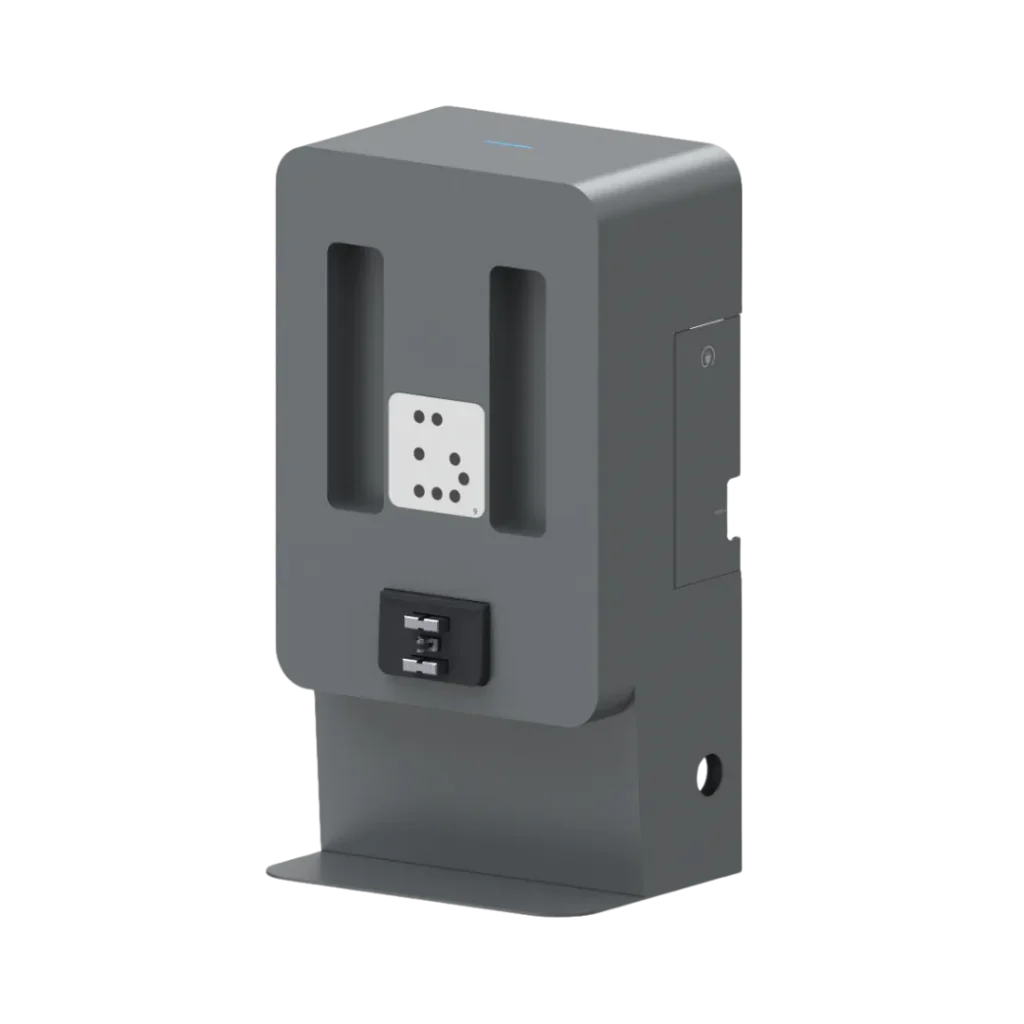 Conquest HDA70C autonomous charging station for the HDA70 robotic sweeper, providing automatic docking and battery recharging