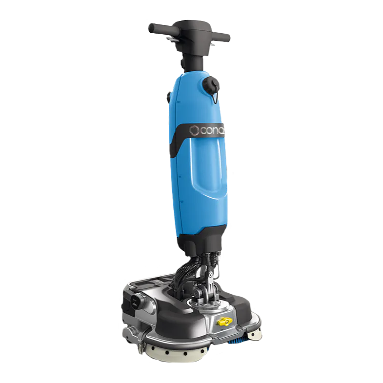 Conquest HDS46 walk-behind floor scrubber for commercial and industrial hard floor cleaning