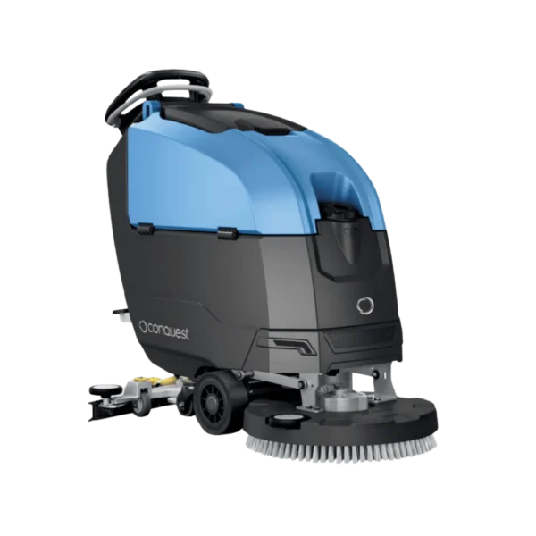 Conquest HDS50 walk-behind industrial scrubber for efficient commercial and industrial floor cleaning