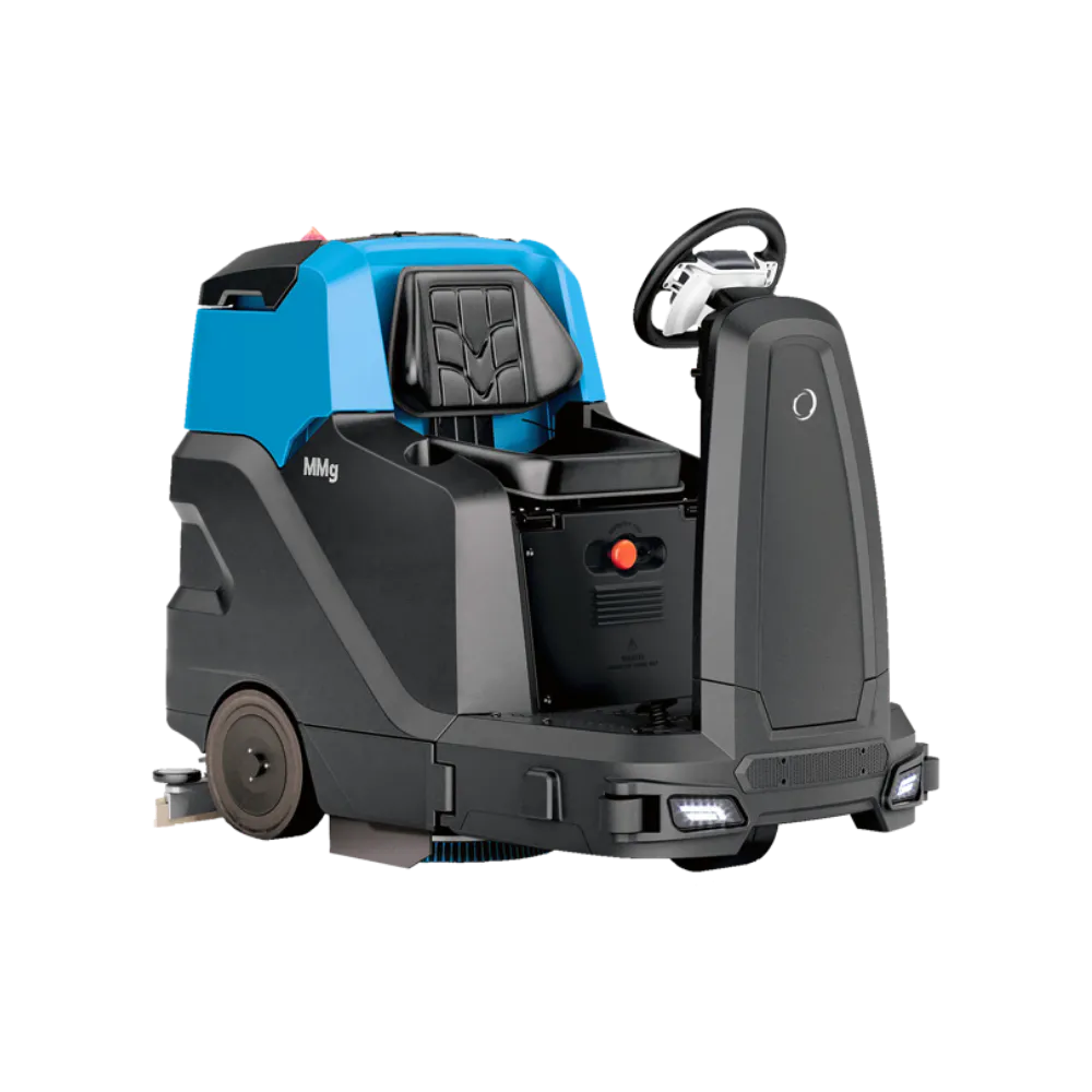 Conquest HDS77 Ride-On Industrial Scrubber for heavy-duty commercial and industrial floor cleaning
