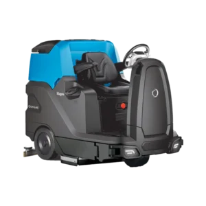 Conquest HDS90 Ride-On Industrial Scrubber for heavy-duty commercial and industrial floor cleaning