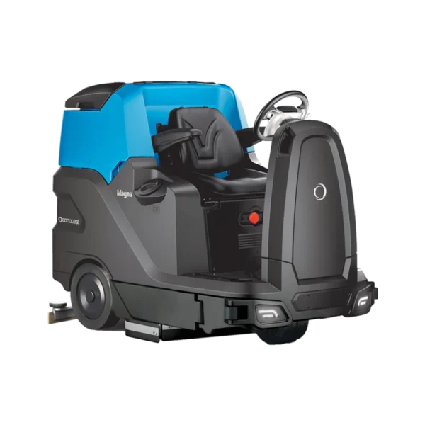 Conquest HDS90 Ride-On Industrial Scrubber for heavy-duty commercial and industrial floor cleaning