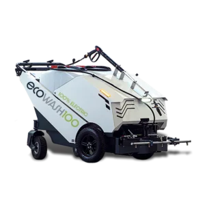 Conquest HDSW100 electric street washer designed for efficient footpath, pavement and public space cleaning