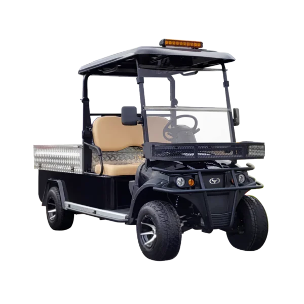 Conquest HDUV110 utility task vehicle with front cargo basket and aluminium tray for everyday work applications