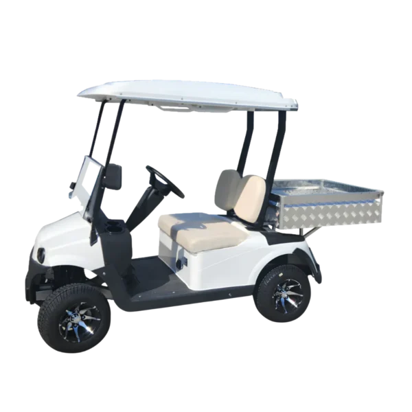 Conquest HDUV120 compact utility task vehicle with rear cargo tray for maintenance and facility operations