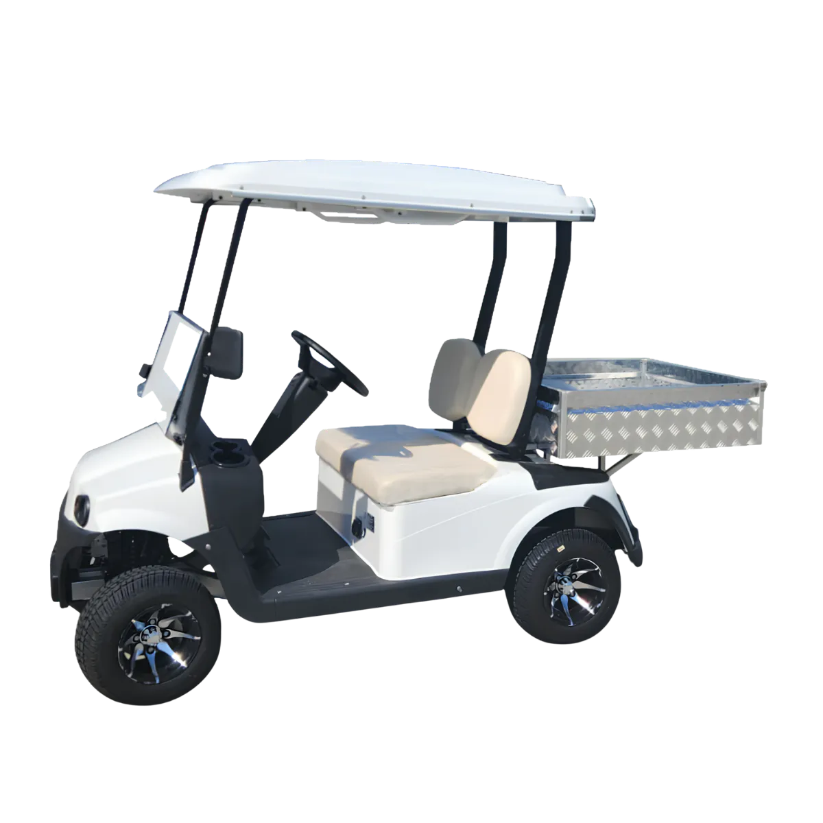 Conquest HDUV120 compact utility task vehicle with rear cargo tray for maintenance and facility operations