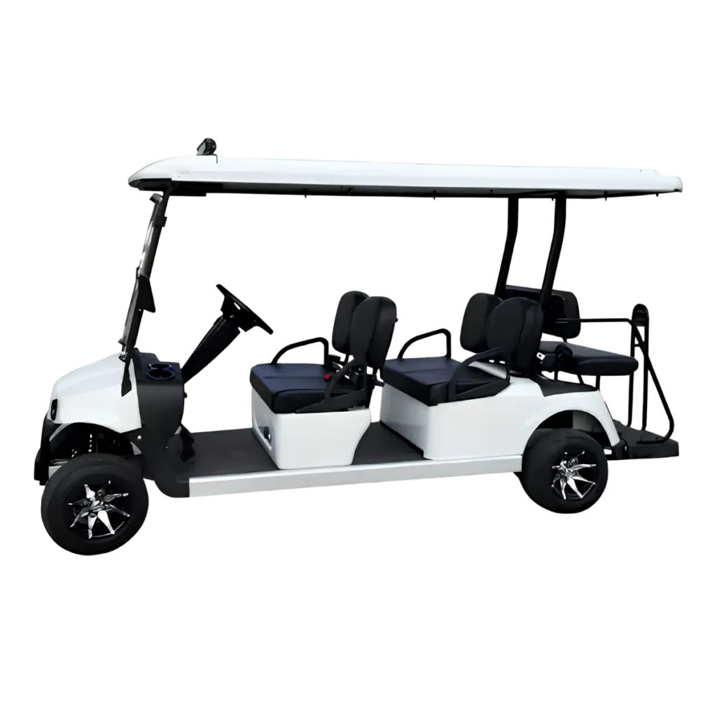 Conquest HDUV300 electric passenger utility vehicle with spacious seating for commercial and facility transport