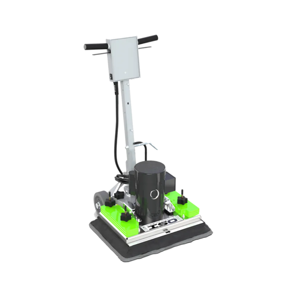 Conquest SDS50PC-O walk behind scrubber with oscillating pad technology for commercial and industrial floor cleaning