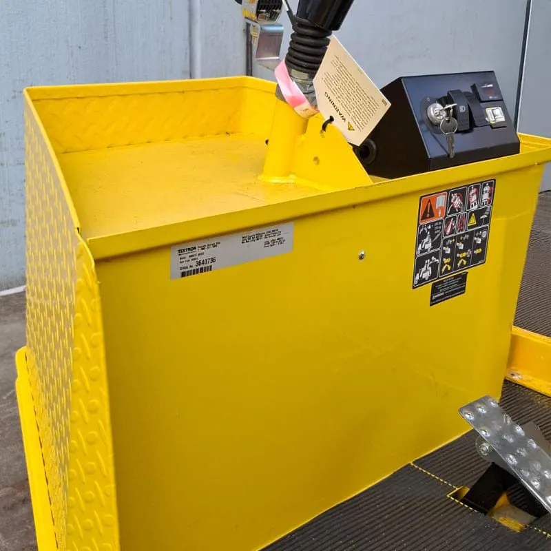 Machine Serial Number location for Industrial Vehicles
