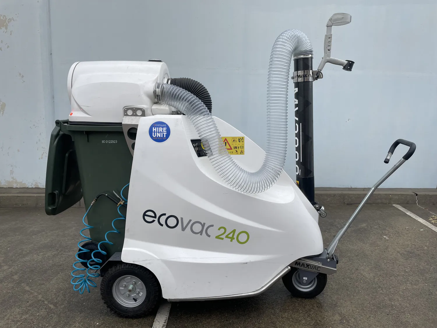 Used Conquest EcoVac 240 Street Vacuum Sweeper Serial No. 2000.1820.1101