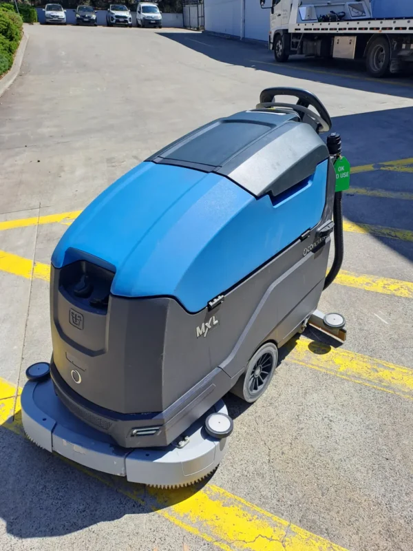 Used Conquest HDS75 Walk-behind Industrial Scrubber Serial No. 222003387